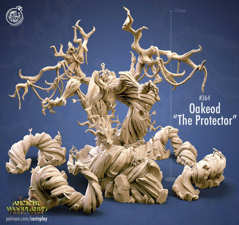 Oakeod Protector Tree Dragon| RESIN