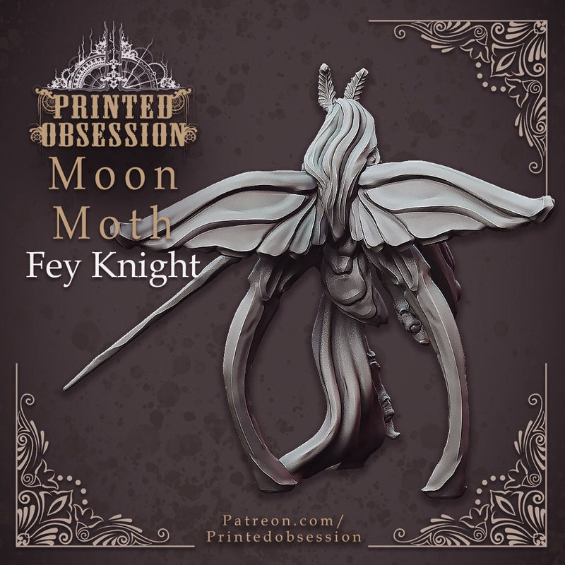 Moon Moth Knight | Fey - Fairy