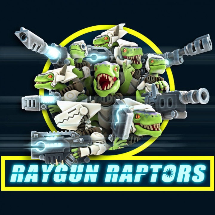 Raygun Raptors Rangers | 28/32mm