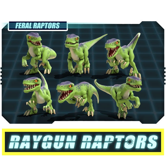 Raygun Raptors Feral Raptors | 28/32mm