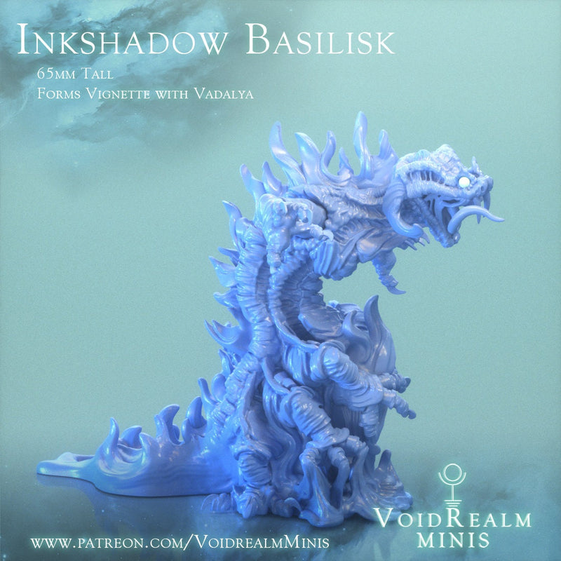 Inkshadow Basilisk | RESIN