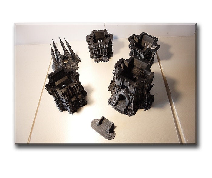 Dark Tower - Iron Tower Dice Tower option - 28mm, 15mm, 10mm | Towers by Fabio