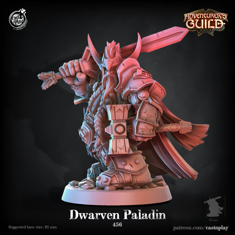 Dwarven Paladin | RESIN