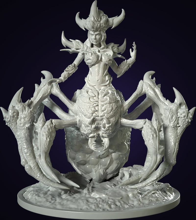 Spider Queen 32mm & 75mm options | Hold My Miniatures