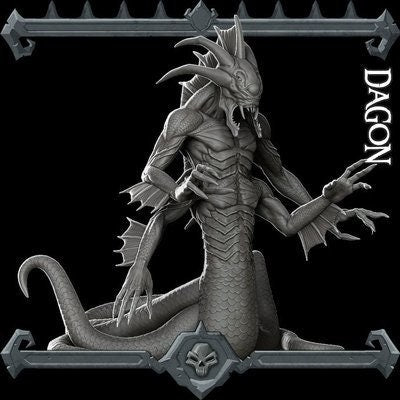 Dagon - Epic Wargaming Monster Rocket Pig Games D&D