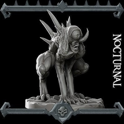 Nocturnal | Nothic RESIN (, 5E, Dungeons and Dragons, Pathfinder, , Frostgrave, Mordheim, Death Haven)