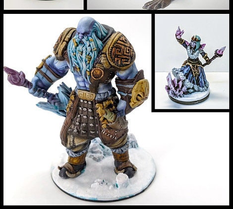 Frost Giant / Barbarian Giant | Giantess (, 5E, Dungeons and Dragons, Pathfinder, , Frostgrave, Mordheim, Death Haven)