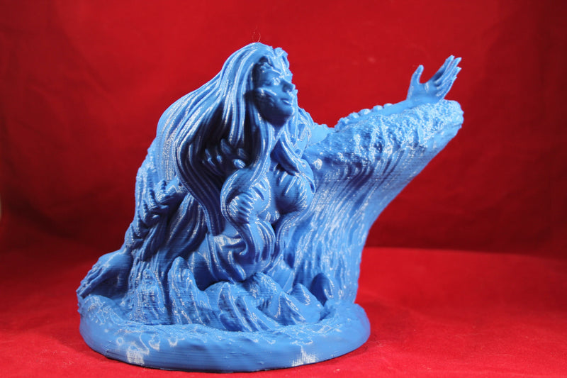 Wrathful Sea Goddess EC3D- Depths of Savage Atoll -DnD, 5E, Dungeons and Dragons, Pathfinder, Dark Fantasy, Frostgrave, Mordheim