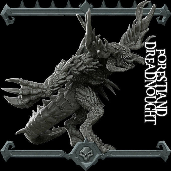 Forestland Dreadnought - Epic Wargaming Monster Rocket Pig Games D&D, DnD, Cthulhu Lovecraft