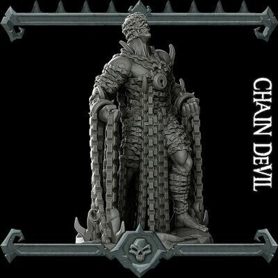 Chain Devil RESIN -Wargaming Monster, Rocket Pig Games D&D, DnD, Cthulhu Lovecraft