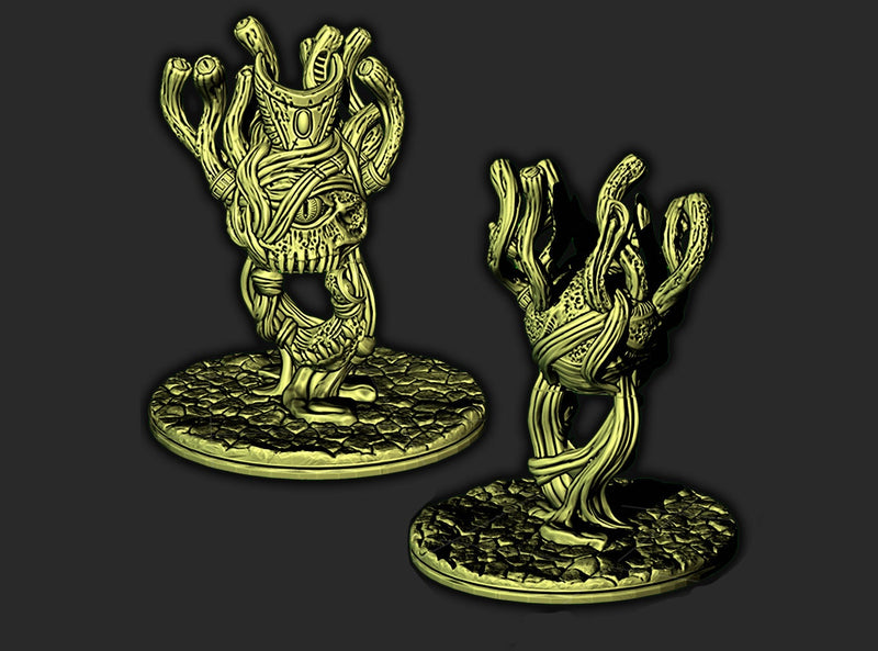 Eye Beast Mummy RESIN - Scorching Sands-, Dungeons and Dragons, Pathfinder, , Frostgrave, Mordheim