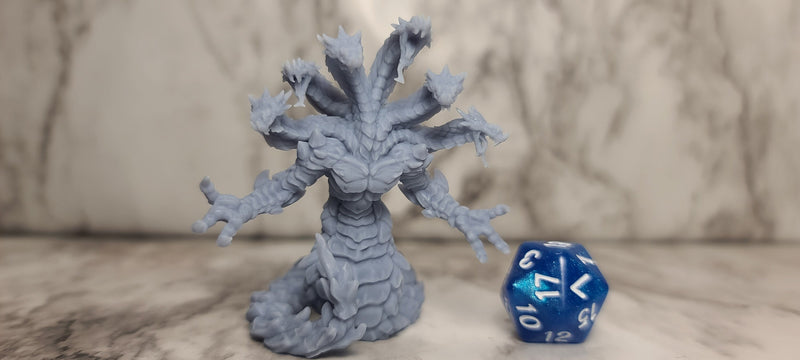 Snakefolk Anathema | 32mm RESIN - Printed Obsession -, Dungeons and Dragons, Pathfinder, , Frostgrave, Mordheim