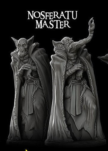 Nosferatu Master RESIN -Wargaming Monster Rocket Pig Games D&D