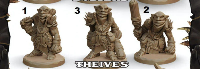 Goblin Thief | 3 poses
