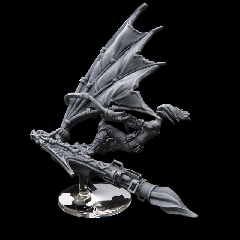 Etheral Wind Rider | Void Rider - RESIN - Printed Obsession-, Dungeons and Dragons, Pathfinder, , Frostgrave, Mordheim