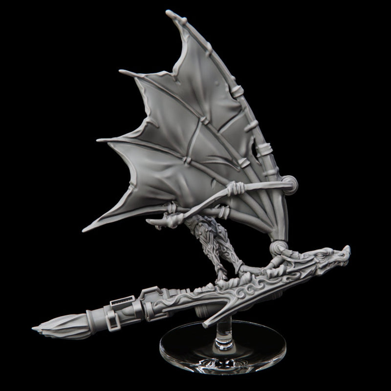 Etheral Wind Rider | Void Rider - RESIN - Printed Obsession-, Dungeons and Dragons, Pathfinder, , Frostgrave, Mordheim