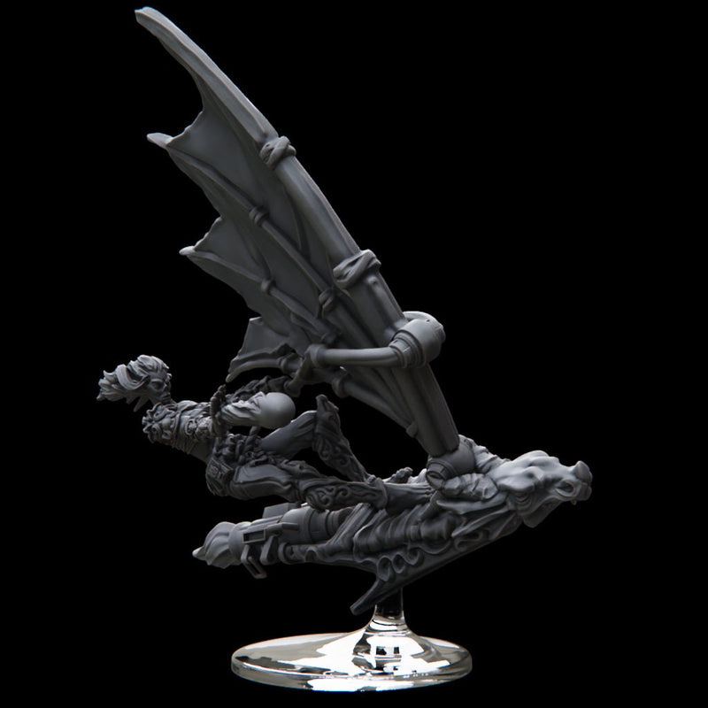 Etheral Wind Rider | Void Rider - RESIN - Printed Obsession-, Dungeons and Dragons, Pathfinder, , Frostgrave, Mordheim