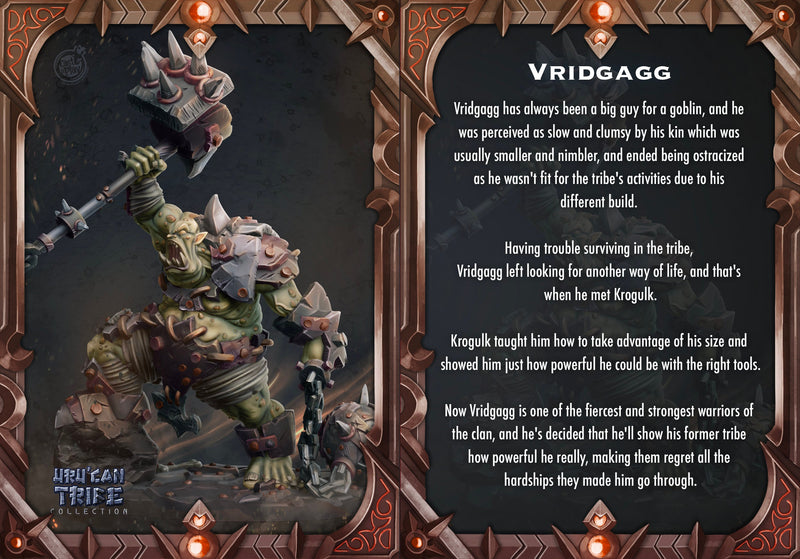Vridgagg, the Goblin Ogre | RESIN