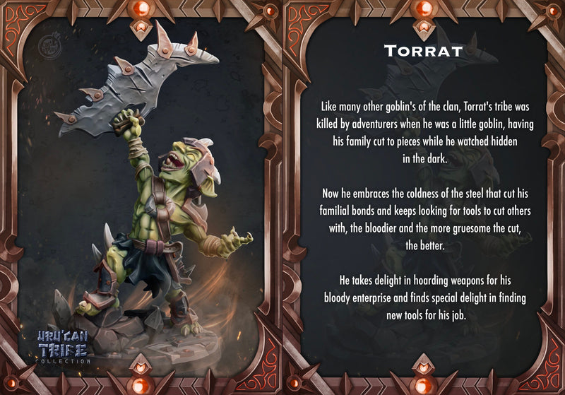 Torrat, the Goblin Fighter | RESIN