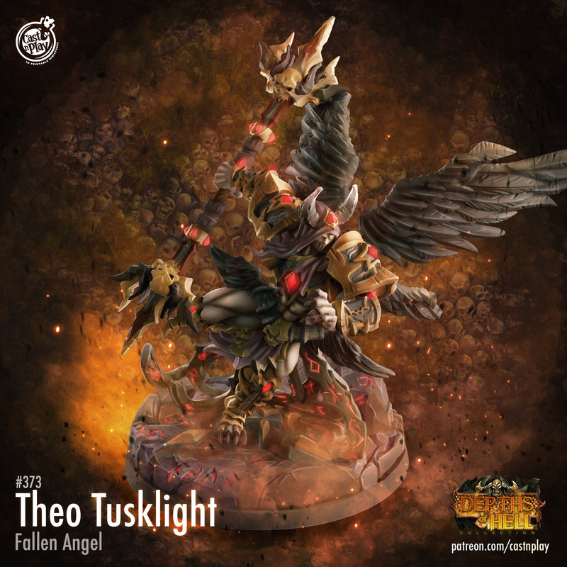 Fallen Angel Theo Tusklight | Depths of Hell