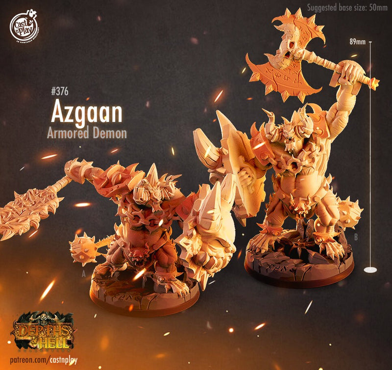 Armored Demon - Azgaan | Depths of Hell