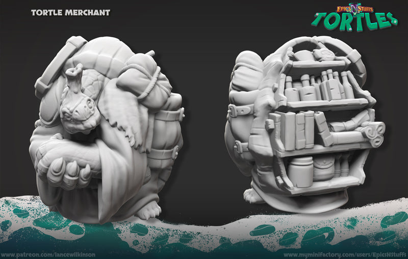 Tortles 8 variants available | RESIN - Epics N Stuff
