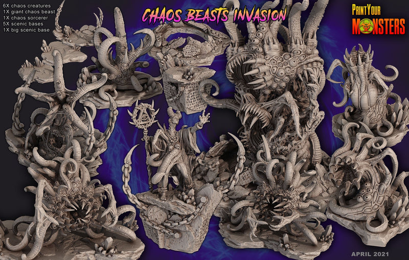 Chaos Creature 1 & 2 | Chaos Beast Invasion
