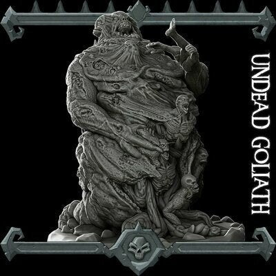 Undead Goliath - Wargaming TTRPG - Rocket Pig Games - Dungeons and Dragons