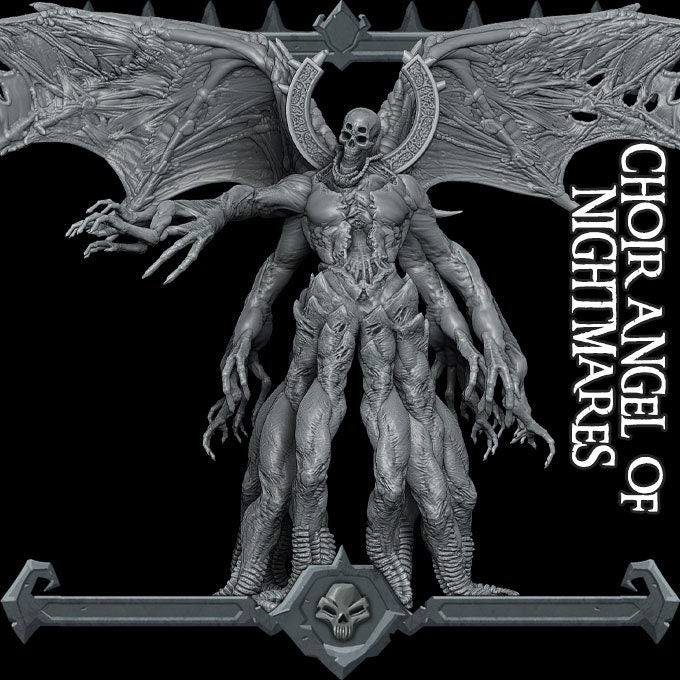 Choir Angel of Nightmares - Wargaming TTRPG - Rocket Pig Games - Dungeons and Dragons