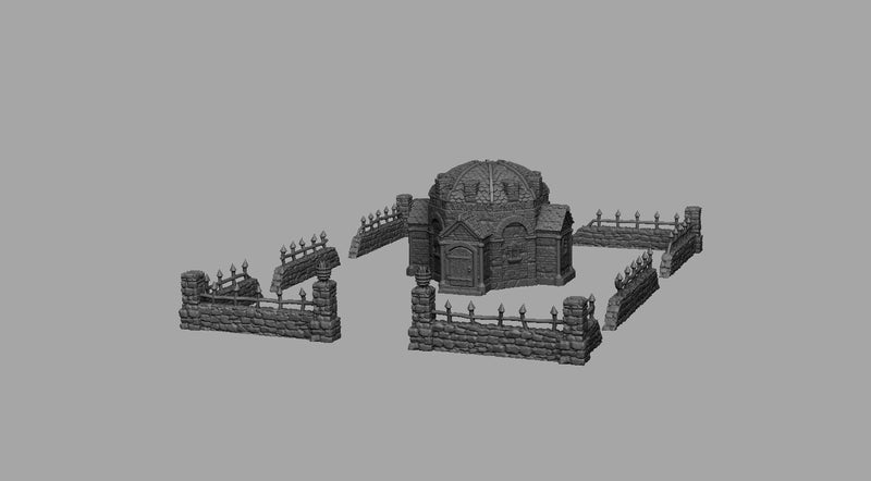 Mausoleum - Crypt | Medival Scenery