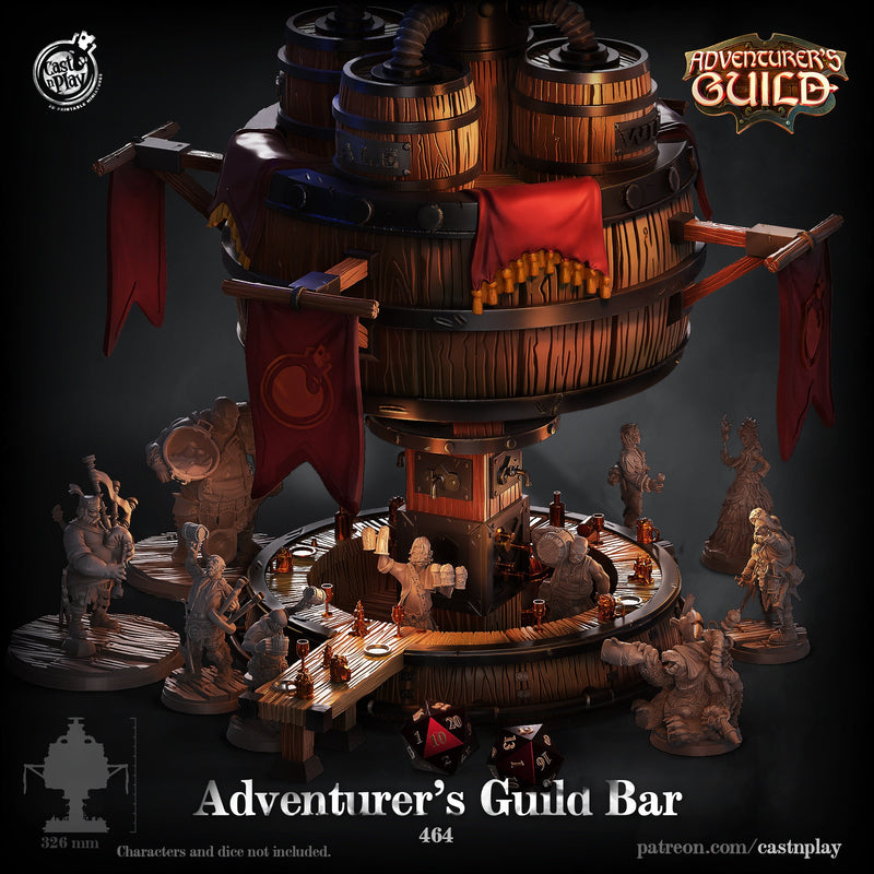 Adventures Guild Bar | FDM/ RESIN