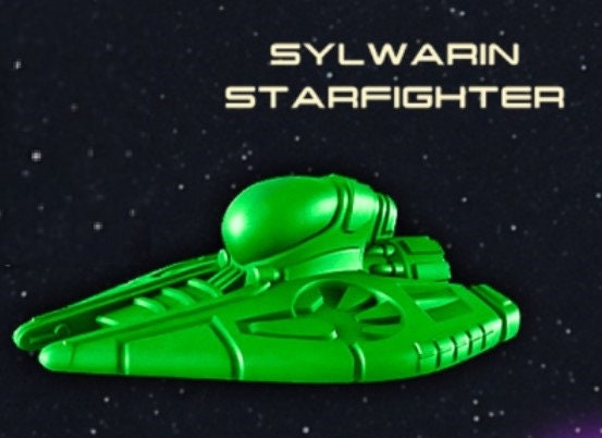 Sylwarin Starfighter - Astra Nebula - EC3D - Fleet Scale - Micro Ships - Starfinder - Starmada - War Fleets - Billion Suns