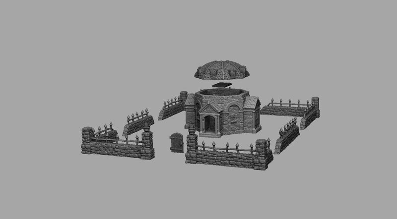 Mausoleum - Crypt | Medival Scenery