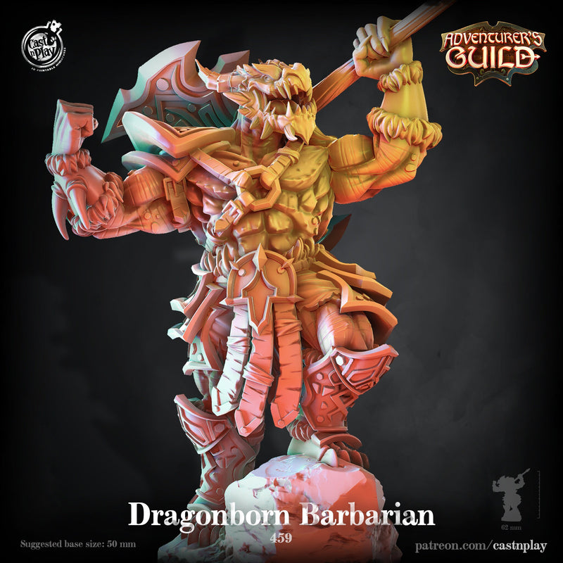Dragonborn Barbarian | RESIN