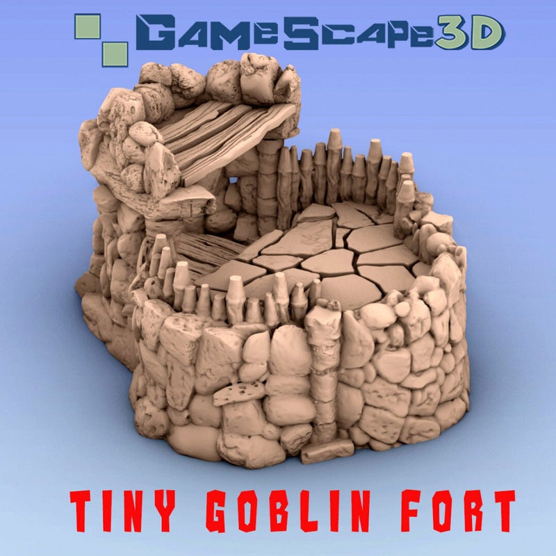 Tiny Goblin Fort | 28mm -15mm -10mm