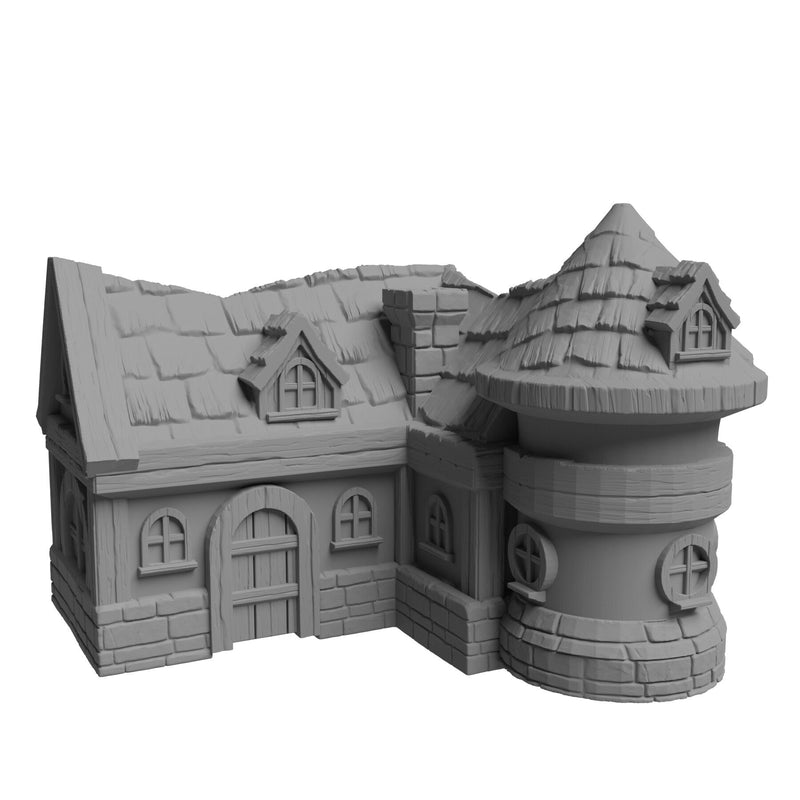 House 3 - Kingdom of Aros - Kids Campaign Terrain - Chibi Buildings