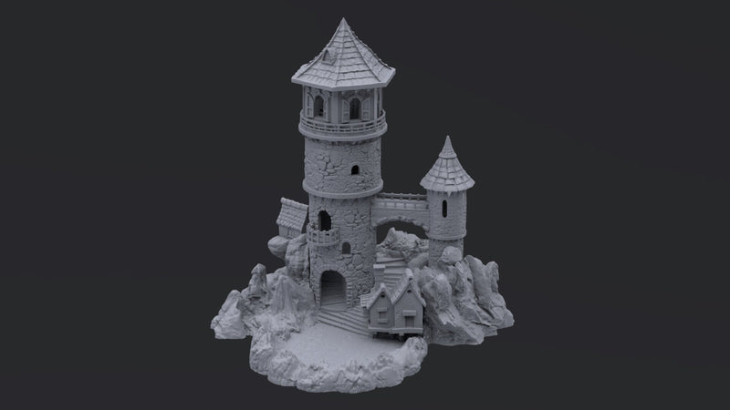 Tower Keep Dice Tower | Pathfinder, Frostgrave, Mordheim, Forgotten Realms