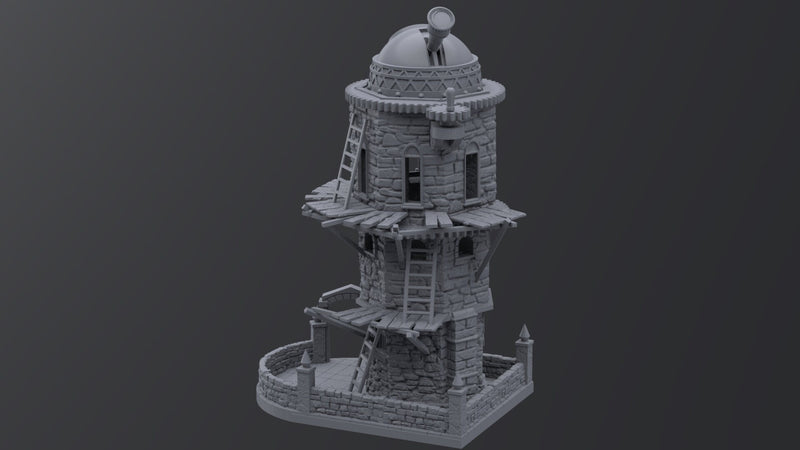 Obseratory Dice Tower - Pathfinder, Frostgrave, Mordheim, Forgotten Realms