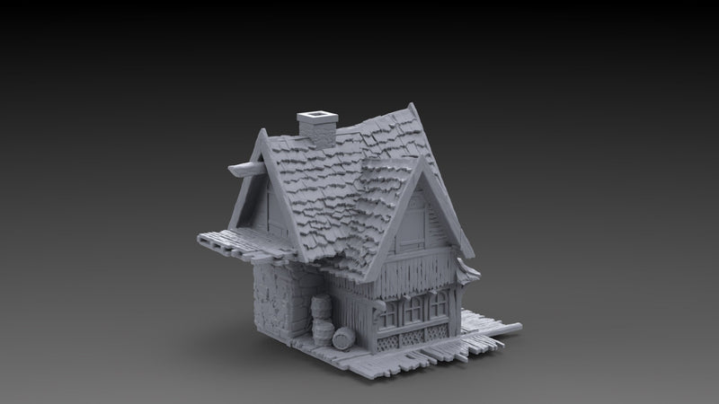 Elstons Cottage | Pathfinder, Frostgrave, Mordheim, Forgotten Realms