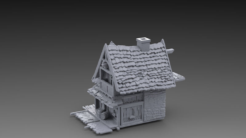 Elstons Cottage | Pathfinder, Frostgrave, Mordheim, Forgotten Realms