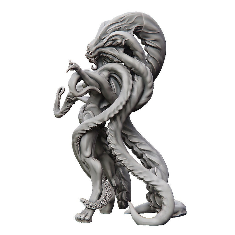 Mynoghra - Lovecraft Mythos - RESIN - 32mm | - Printed Obsession- Pathfinder, Frostgrave, Mordheim, DnD