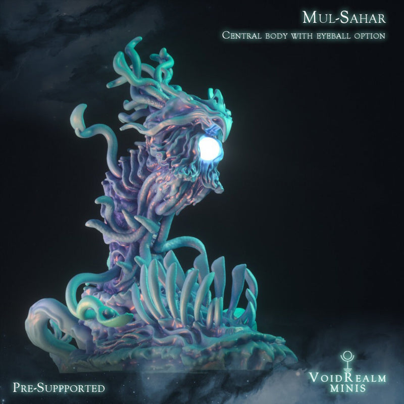 Mul-Sahar: Scion of the Cosmos | RESIN | Voidrealm Minis - Dungeons and Dragons, Pathfinder, Frostgrave, Lovecraft Mythos
