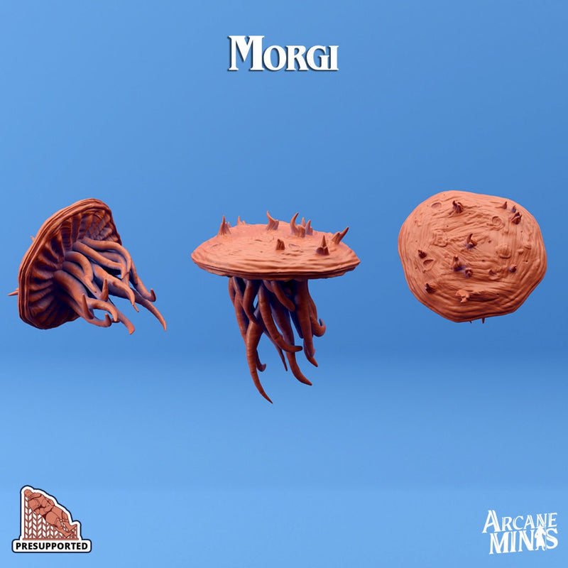 Morgius & Morgi | RESIN - Arcane Minis - Skies of Sordane - Airship Campaign - Aldarra - Dungeons and Dragons - Flying Creatures