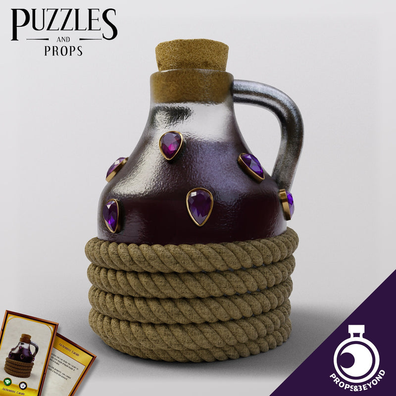 Alchemists Carafe - Props & Beyond - Prop - Cosplay - Roleplaying - LARP - Costume Pieces - Decorative Items - Dungeons and Dragons