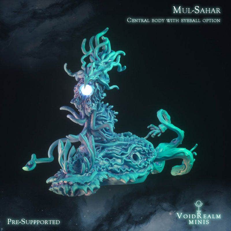 Mul-Sahar: Scion of the Cosmos | RESIN | Voidrealm Minis - Dungeons and Dragons, Pathfinder, Frostgrave, Lovecraft Mythos