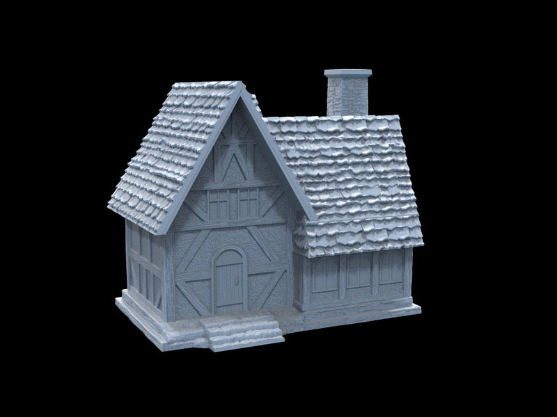 The Farm House - Tabletop Terrain - Pathfinder, Frostgrave, Mordheim, Forgotten Realms