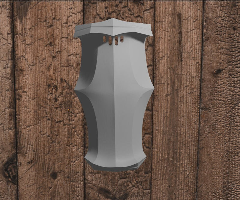 Tower Shield Set 6 options - Kitbash - Valiant and Vile Corrupted | Adamant Arsenal - Frostgrave, Mordheim, DnD, Dungeons and Dragons