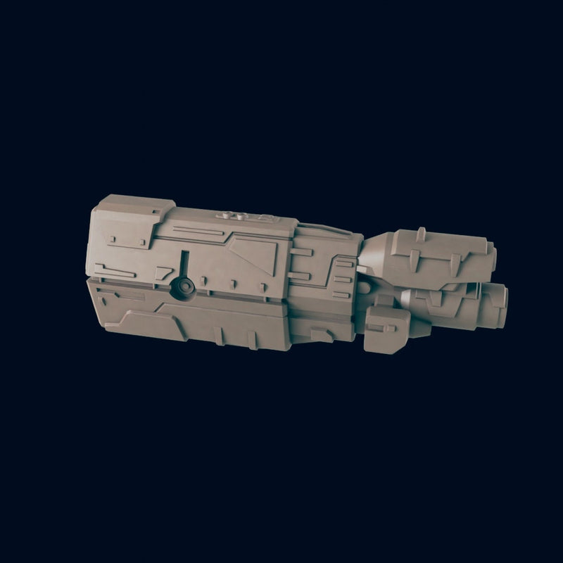 Private Military Gunship - Civ Ships - Astra Nebula - EC3D - Fleet Scale - Micro Ships - Starfinder - Starmada - War Fleets - Billion Suns