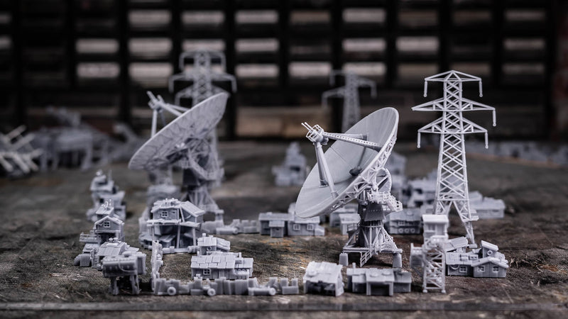 Radio Telescope - Battlefields of Tomorrow - 6mm - 10mm - The Lazy Forger