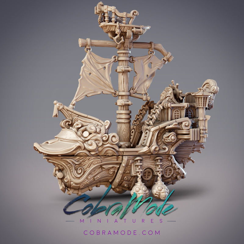 Budgerigar Pirate Ship | Cobramode - Animal kin, Dungeons and Dragons, Pathfinder, Frostgrave